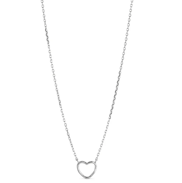 ENAMEL COPENHAGAEN ORGANIC HEART NECKLACE