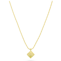 TALIS CHAINS SOLAR ECLIPSE PENDANT NECKLACE
