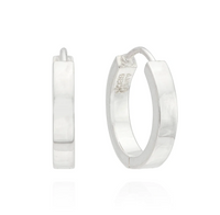 ANNA BECK CLASSIC HINGE REVERSIBLE HOOP EARRINGS