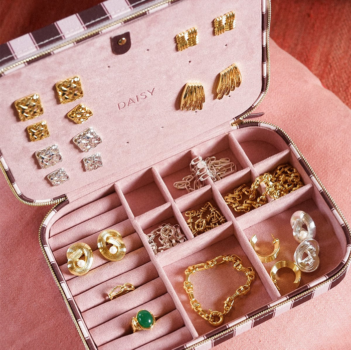 DAISY LONDON POLLY MULBERRY JEWELLERY CASE