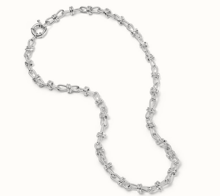 DAISY LONDON POLLY KNOT CHAIN NECKLACE