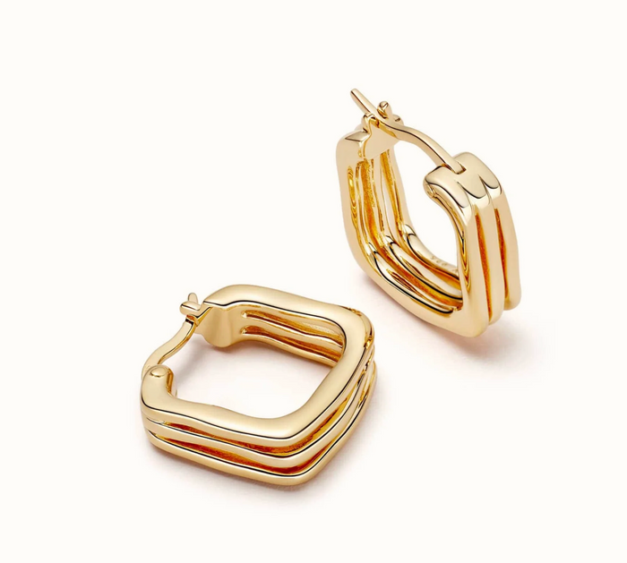 DAISY LONDON ESTÉE LALONDE SISTERHOOD HOOP EARRINGS