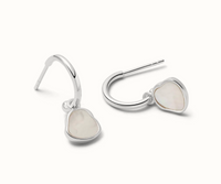 DAISY LONDON MOTHER OF PEARL DROP EARRINGS