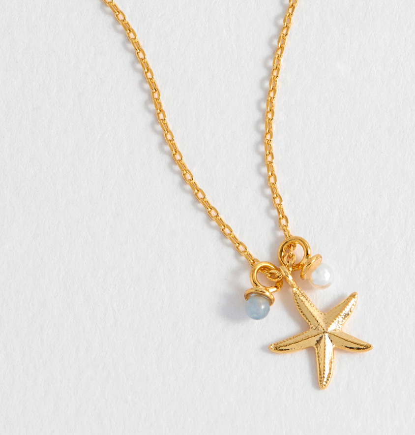 ESTELLA BARTLETT STARFISH CHARM NECKLACE