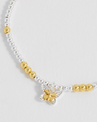 ESTELLA BARTLETT MIXED METAL BUTTERFLY SIENNA BRACELET