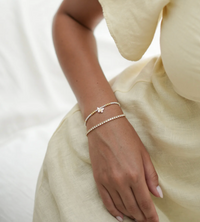 ESTELLA BARTLETT MIXED METAL BUTTERFLY SIENNA BRACELET