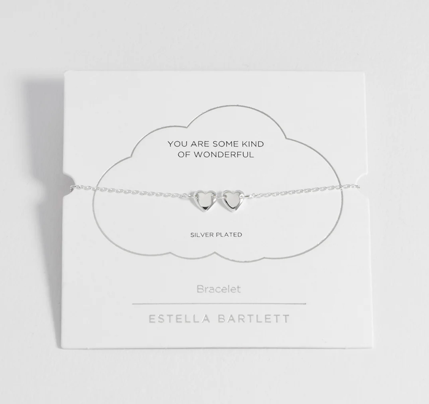 ESTELLA BARTLETT CONNECTED HEART BRACELET