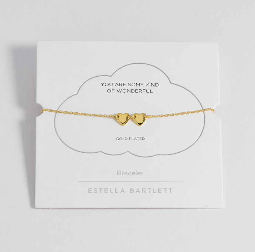 ESTELLA BARTLETT CONNECTED HEART BRACELET