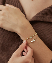 ESTELLA BARTLETT CONNECTED HEART BRACELET