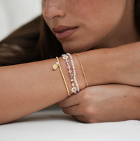 ESTELLA BARTLETT SEASHELL AND PEARL SIENNA BRACELET
