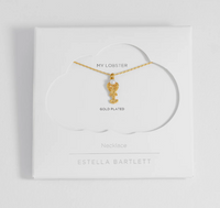 ESTELLA BARTLETT LOBSTER WITH PEARL NECKLACE