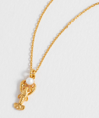 ESTELLA BARTLETT LOBSTER WITH PEARL NECKLACE