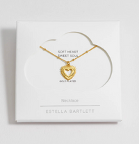 ESTELLA BARTLETT HEARTBURST PENDANT NECKLACE