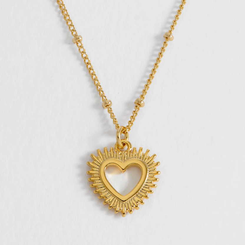 ESTELLA BARTLETT HEARTBURST PENDANT NECKLACE