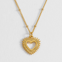 ESTELLA BARTLETT HEARTBURST PENDANT NECKLACE