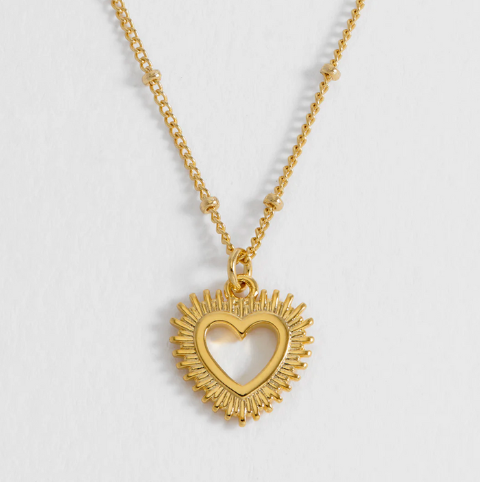 ESTELLA BARTLETT HEARTBURST PENDANT NECKLACE