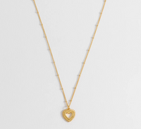 ESTELLA BARTLETT HEARTBURST PENDANT NECKLACE