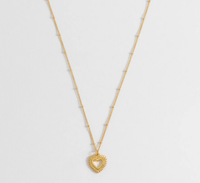 ESTELLA BARTLETT HEARTBURST PENDANT NECKLACE