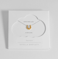ESTELLA BARTLETT HEART AND HORSESHOE NECKLACE