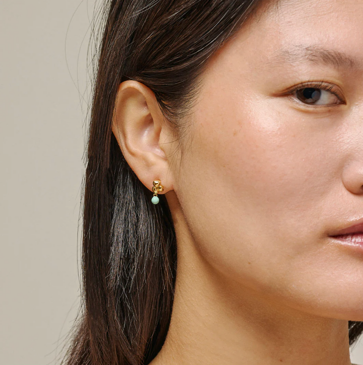 ENAMEL COPENHAGEN NARA BALL STUD EARRINGS