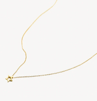 BLUSH 14K GOLD STAR NECKLACE