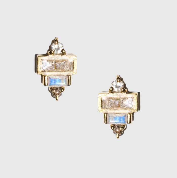 SHANA GULATI NEART STUD EARRINGS