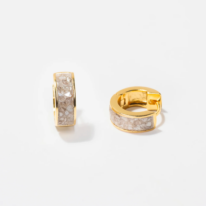 SHANA GULATI HUGO ROUND HOOP EARRINGS