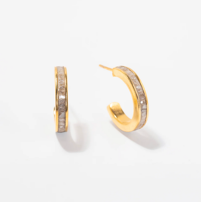 SHANA GULATI HAPUR HOOP EARRINGS