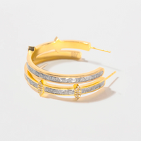 SHANA GULATI MADISON HOOP EARRINGS