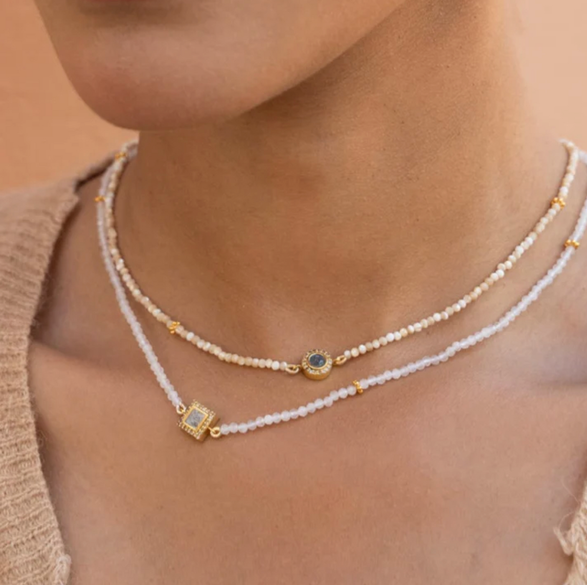 SHANA GULATI DAGNY ROUND NECKLACE
