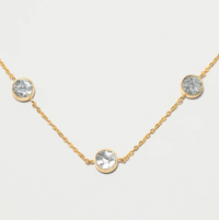 SHANA GULATI DAGNY ROUND STATION NECKLACE