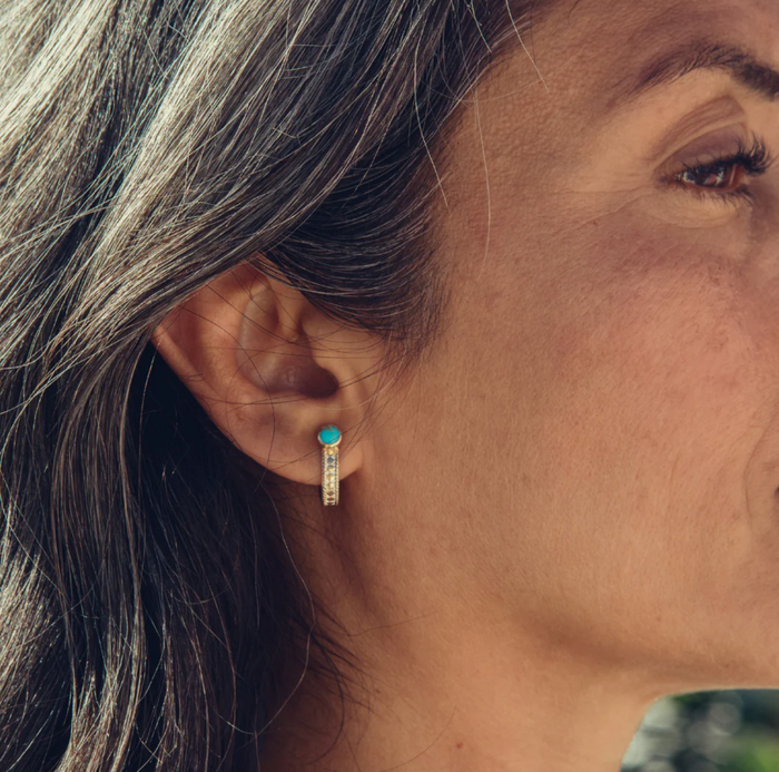 ANNA BECK MERCADO HOOP EARRINGS