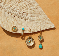 ANNA BECK ROSETTA DISH EARRINGS