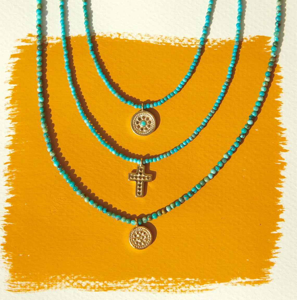 ANNA BECK SOL BEADED NECKLACE