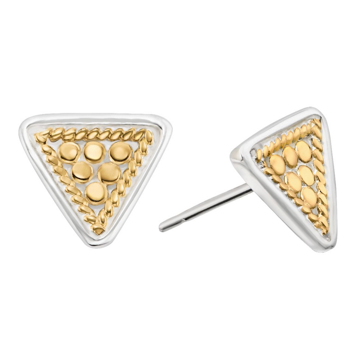 ANNA BECK TRIANGLE STUD EARRINGS