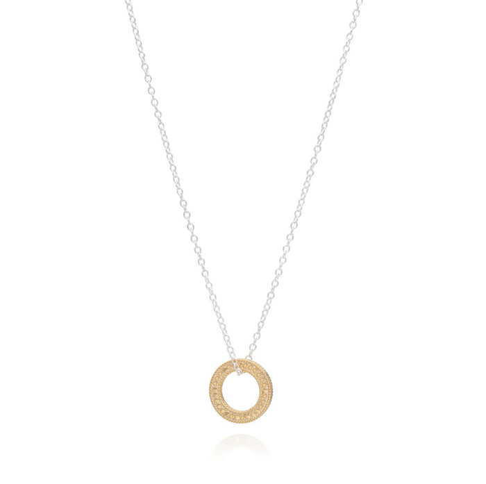 ANNA BECK CIRCLE OF LIFE OPEN 'O' NECKLACE