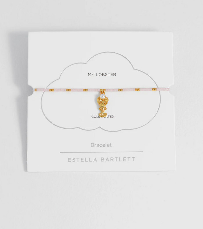 ESTELLA BARTLETT LOBSTER LOUISE WITH PEARL BRACELET