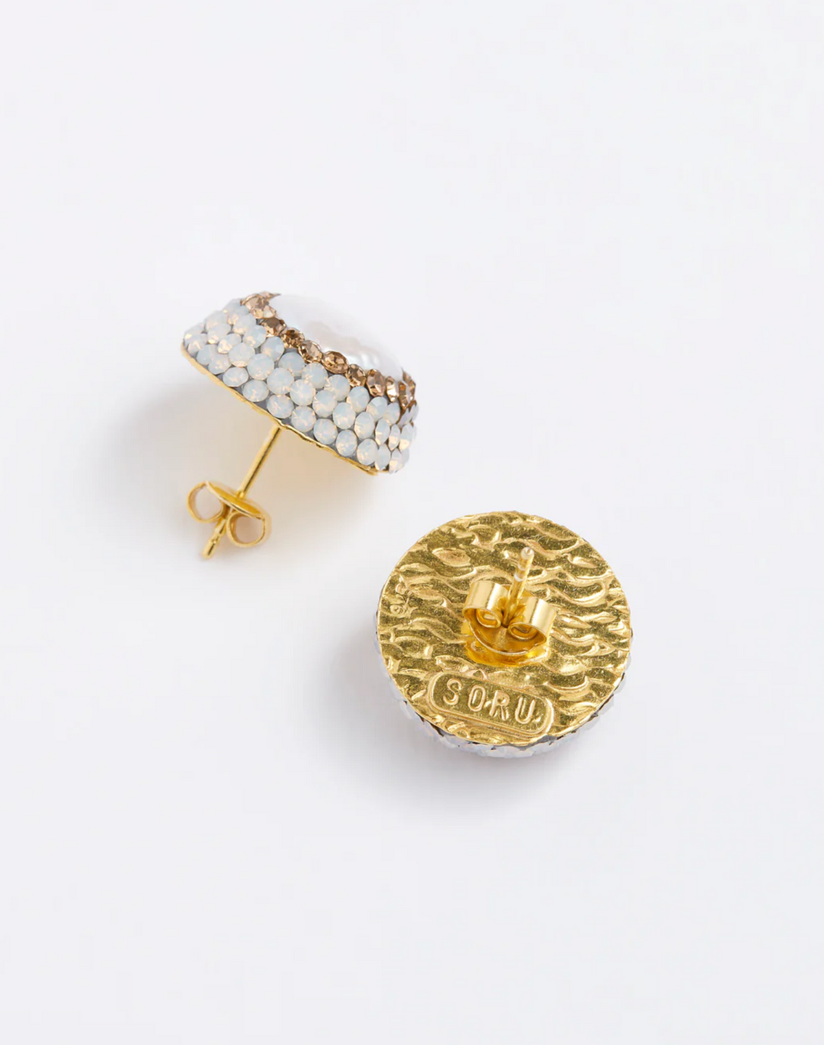 SORU BAROQUE PEARL STUD EARRINGS