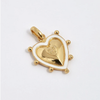 SORU SICILLIAN HEART CHARM