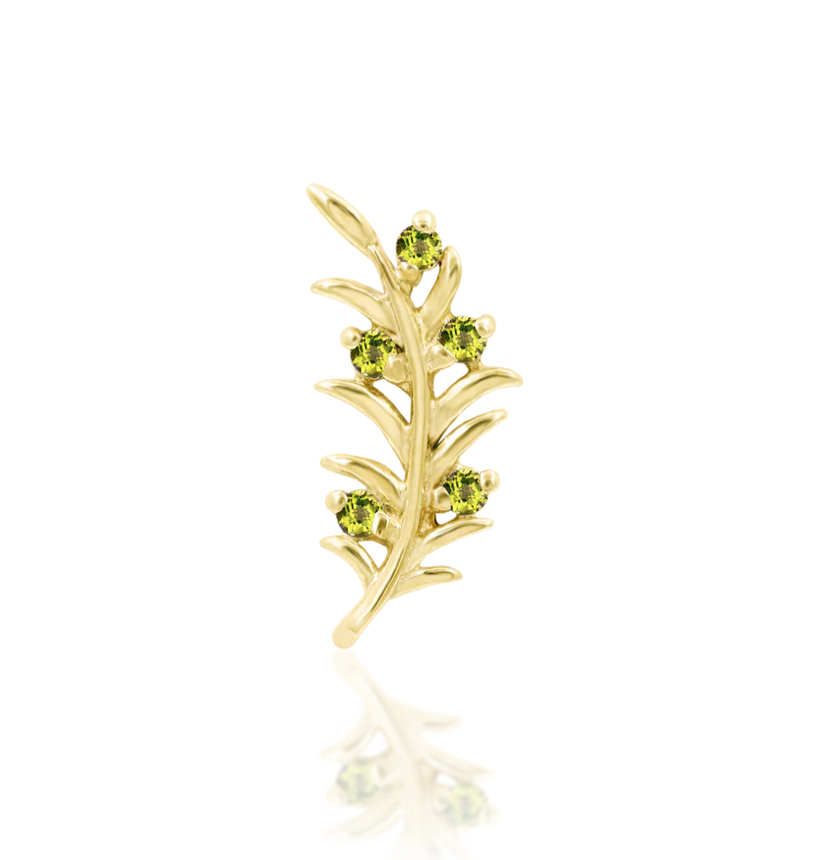 JUNIPURR OLIVE BRANCH 14K GOLD