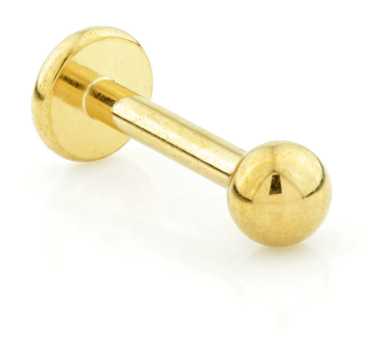 PLAIN BALL 14K GOLD