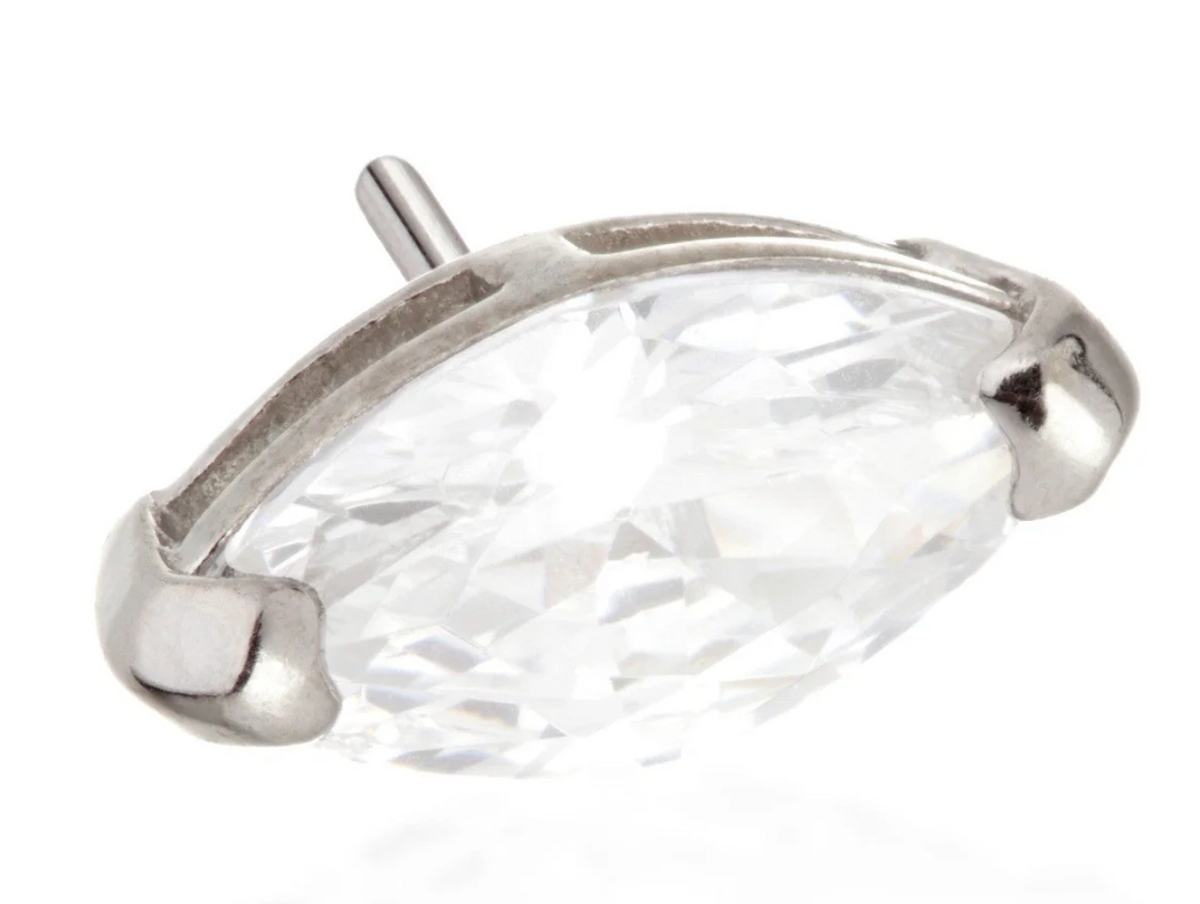 SINGLE MARQUISE 14K GOLD