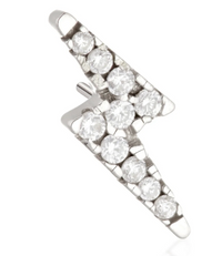 GEM LIGHTNING BOLT 14K GOLD