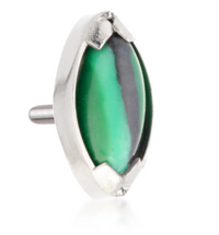 COLOURED MARQUISE TITANIUM