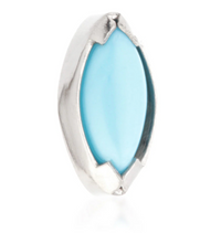 COLOURED MARQUISE TITANIUM