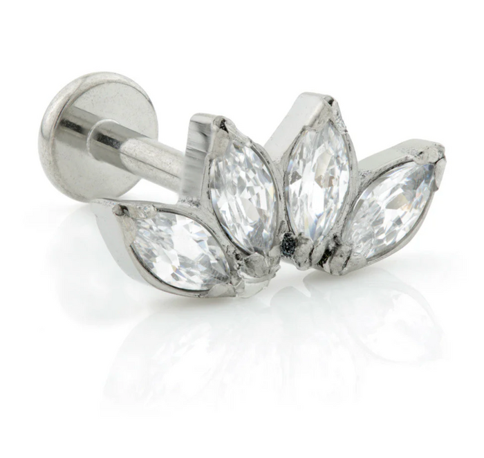 MARQUISE CLUSTER TITANIUM