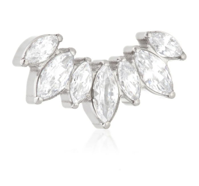MARQUISE CRESCENT TITANIUM