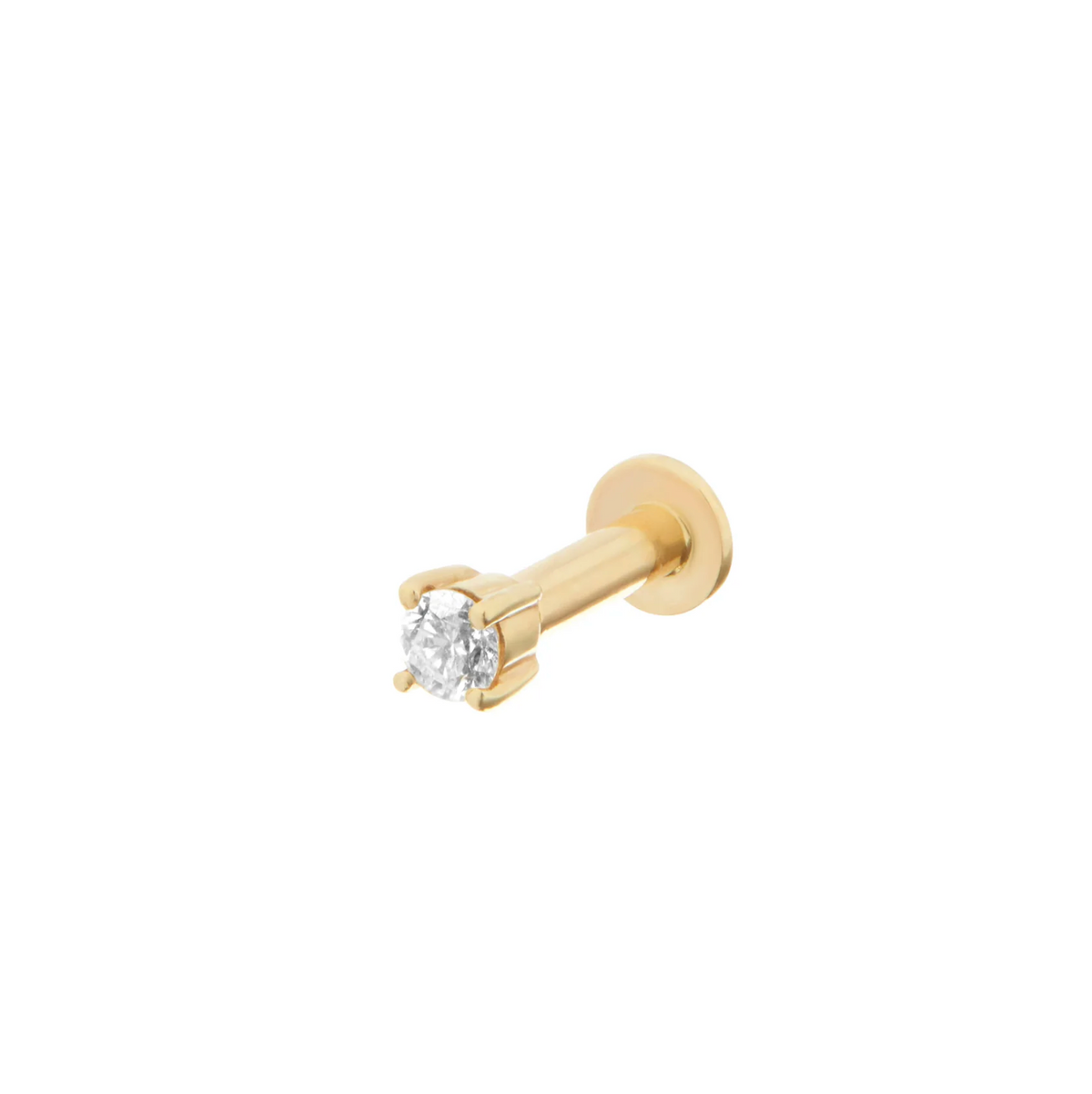 ZOHREH V SOLITAIRE DIAMOND 14K GOLD