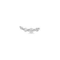 ZOHREH V DIAMOND CURVE 14K GOLD