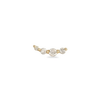 ZOHREH V DIAMOND CURVE 14K GOLD